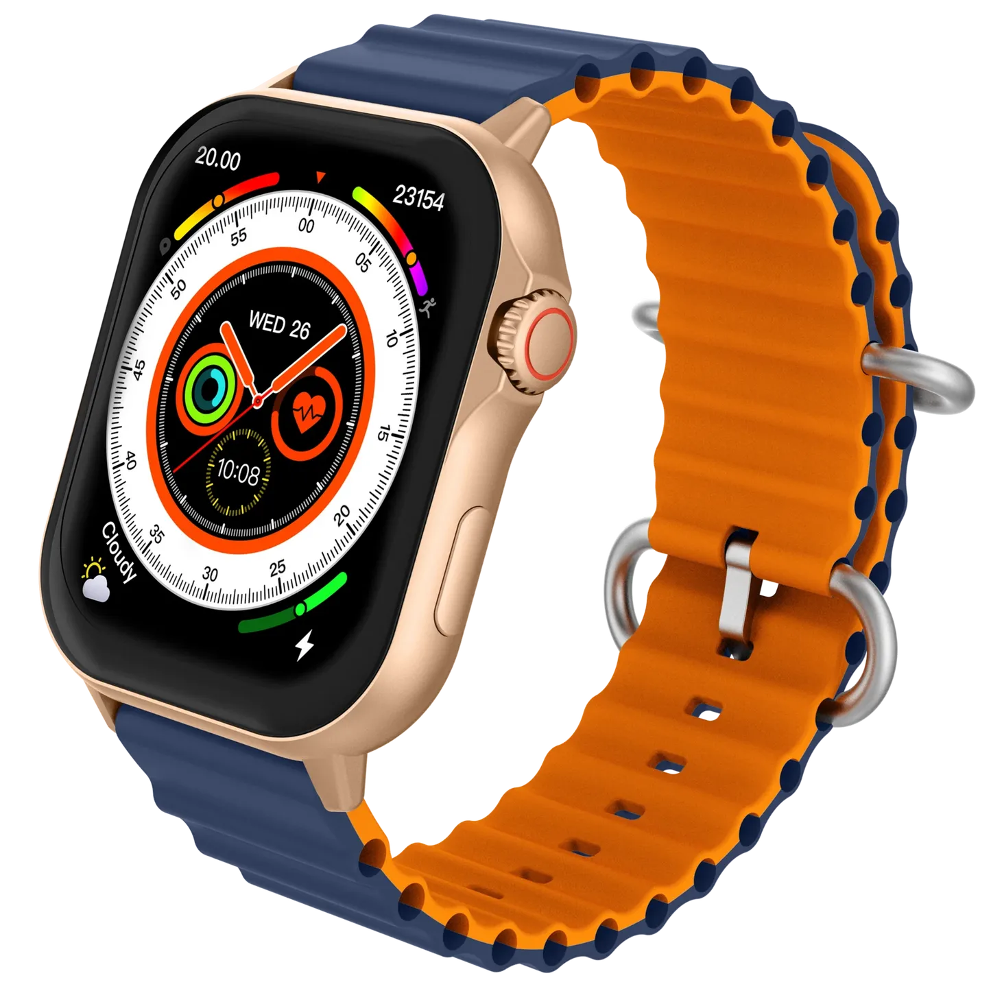 ocean blue orange 1
