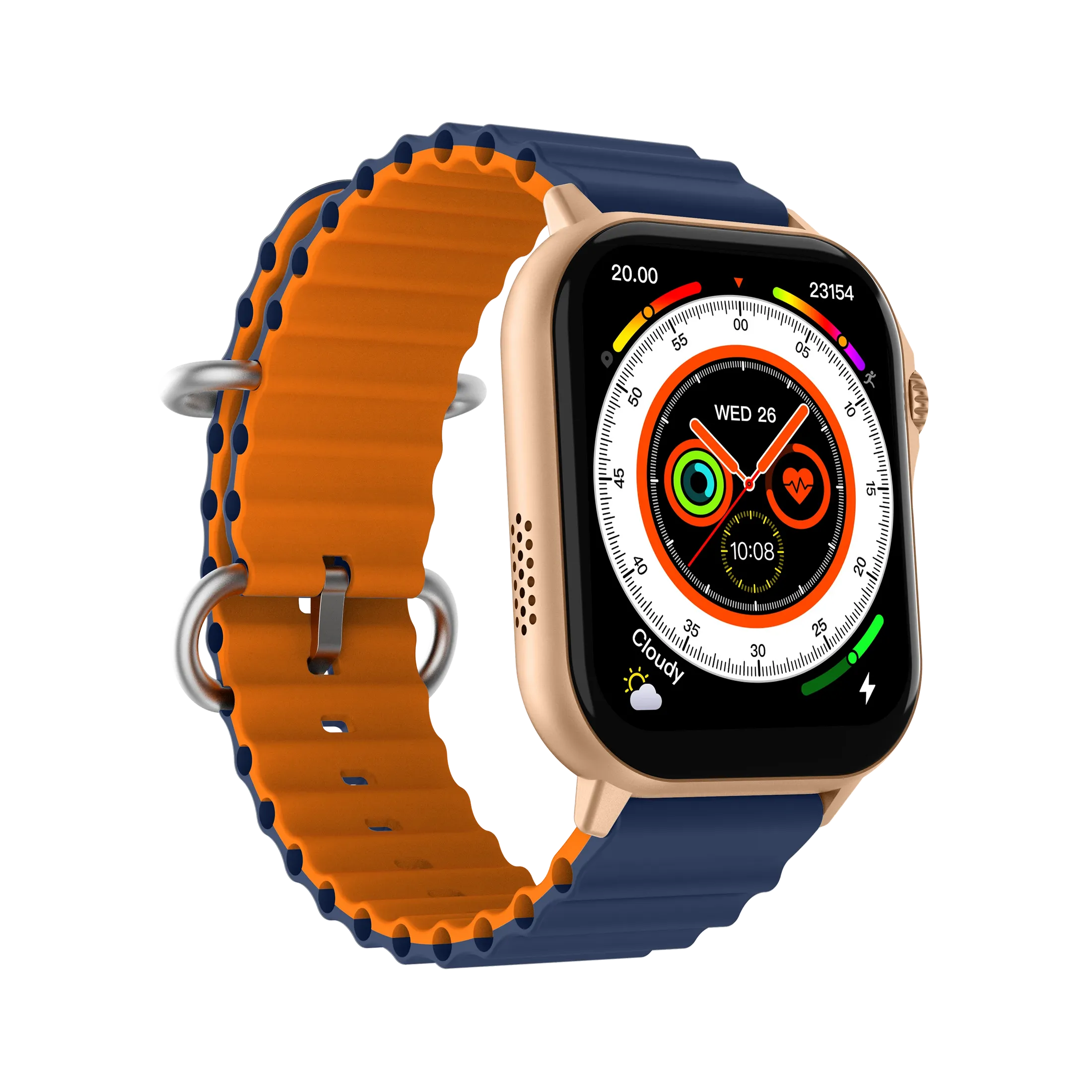 ocean blue orange 2